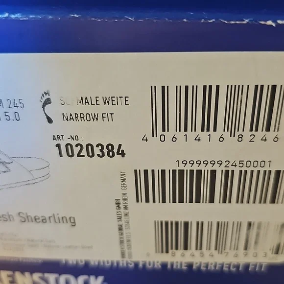 Birkenstock Brown and Cream Furry Sandals Sze 38 (Size 7) - Picture 11 of 11